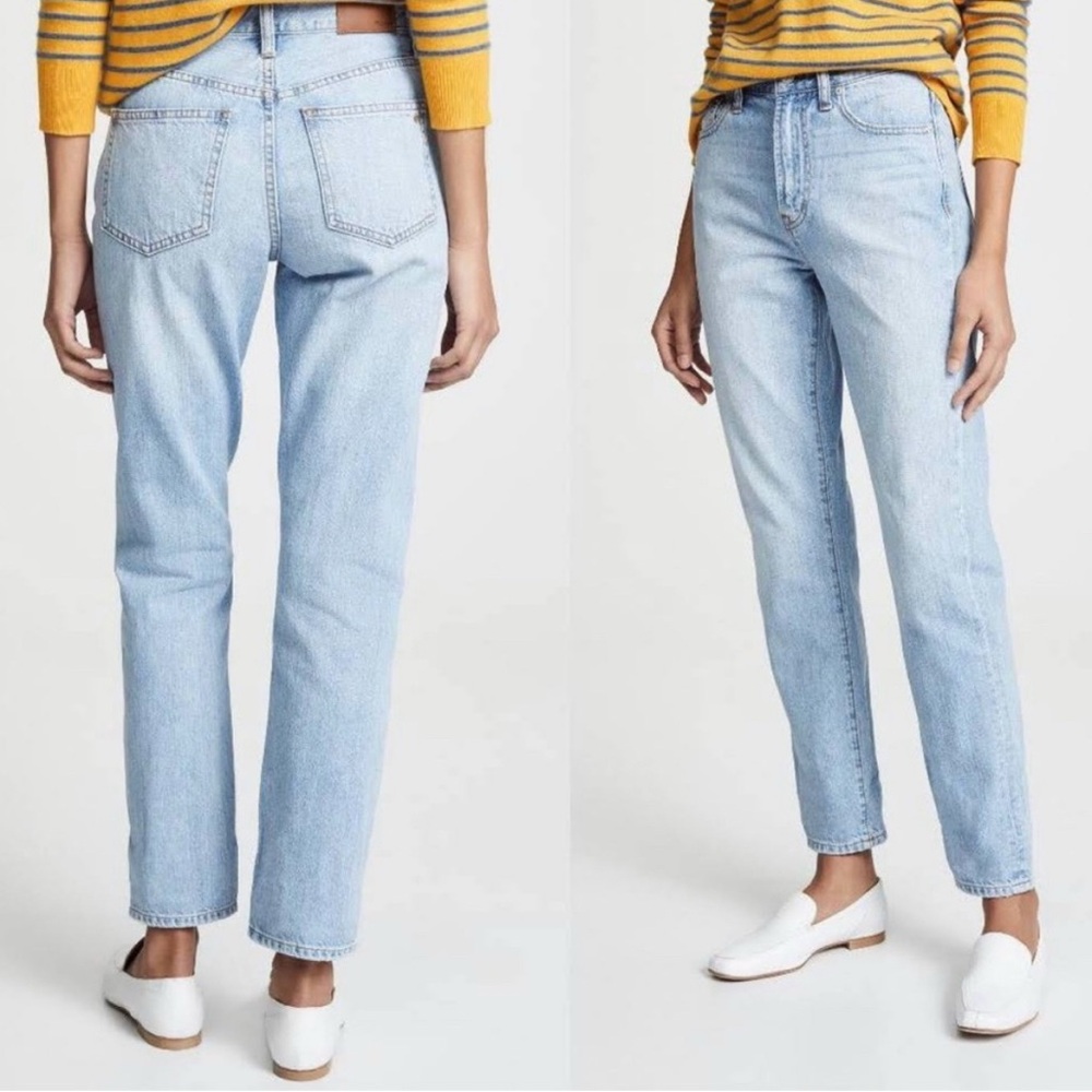 Madewell blue perfect summer jeans